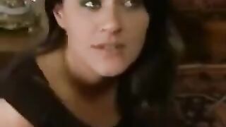 A husband punishes his wife and maid for disobedience in a rough BDSM scene