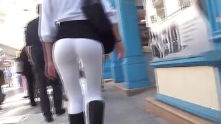 The camera follows the juicy Argentine ass, a tantalizing sight to see