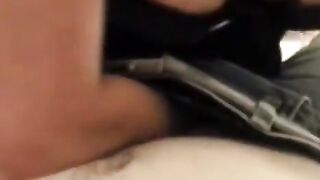 The husband came home to his sexy wife in a corset waiting for him