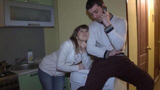 My wife fucks in front of her husband in the bedroom