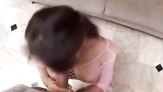 Good ass - cool analchik. A nice cumshot on the ass in stockings