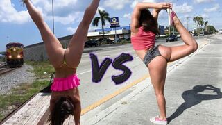 The best twerking compilation of Abella Danger and Kelsi Monroe, a must-see!
