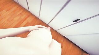 Chun-li’s sexy MILF mother gets her boobs massaged by a handsome guy
