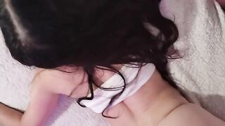 BeckyWhyte gets her pussy filled with cum by a black guy