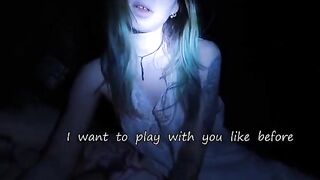 My stepsister wanted to play with me on Halloween