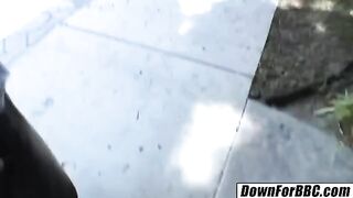 The monster BBC of the new guy destroyed the pussy of Lisa Ann