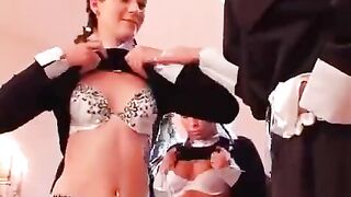 A nun forced three girls to engage in lesbian sex