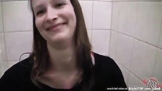 I paid for sex and got fucked in a public toilet by a young girl