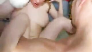 Young Russian whore Lena with huge boobs gets banged