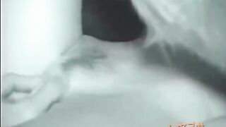 Guy woke up with a hangover, seeing his hairy sleeping sister