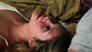 The husband did not get tired of fucking his sleeping wife