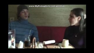 Russian beauty got fucked by black guy immediately after meet-up
