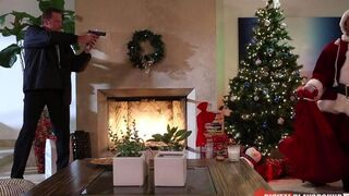 I sat on Santa’s lap and asked for cock, got exactly what I wanted