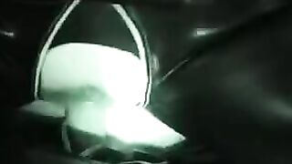A husband and wife have fun while wearing latex costumes, showcasing their kinky side