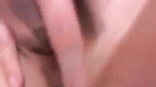 Russian with tender breasts CreamMeow caresses herself on camera