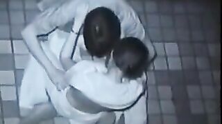He lowered his pants and began to engage in anal with his girlfriend