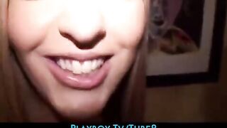 A young student is having fun with a friend at a party