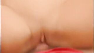 A blonde girl is having fun and fucking with a guy