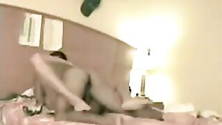 A girl has sex and spreads her legs like an amateur