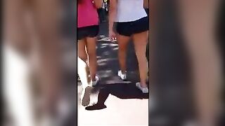 A pretty girl with a great ass invited someone special to her room