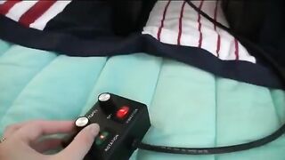 Sexual beauties have fun with each other and with the vibrator