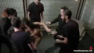 Five guys were fucked by an anal sex tool, defenseless and helpless