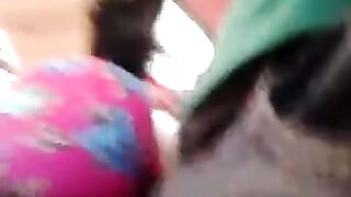 A man rubbed his cock through a riser on the bus