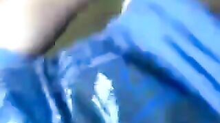 I bared my ass and started jerking my overgrown cock