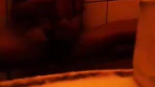 A girl washed herself in the shower and then indulged in some personal pleasure