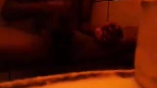 A girl washed herself in the shower and then indulged in some personal pleasure