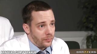 The doctor fucks pretty intern in his office