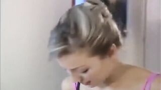 Actress fucked by two guys for her first DP experience