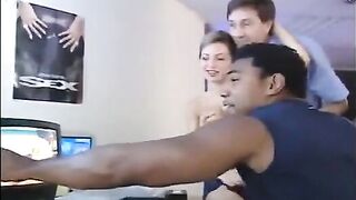 Actress fucked by two guys for her first DP experience