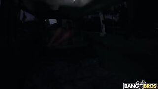 Busty brunette porn star Piceper finds a new fuck buddy