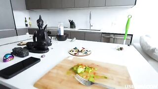 A mother-in-law allows her to be used by a son-in-law in a freeuse situation