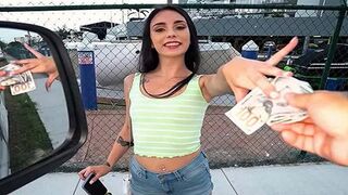 A stripper is paid in kind by her client, not in cash