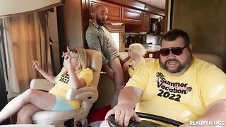 A Hitchhiker Got a Wild Ride with a Hot Blondie