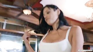 When a girl is waiting for a cock in her pussy