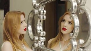 Scene 1: Solitude - An intense threesome scene with a focus on redheads