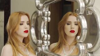 Scene 1: Solitude - An intense threesome scene with a focus on redheads