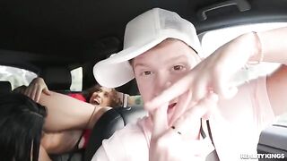 Douchey Dude picked up a girl and had a threesome for money