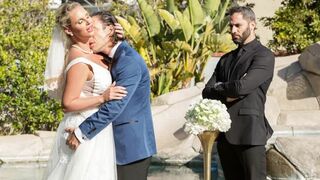 BrideZZilla: A Fuckfest At The Wedding part 3 - stockin' sex
