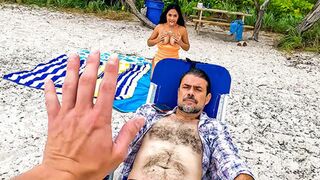 Labor Day was not in vain, especially after a public beach encounter