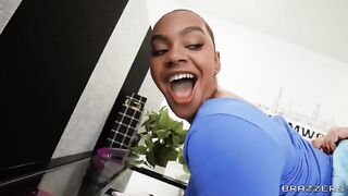 A girl is masturbating herself in front of her boss and colleague