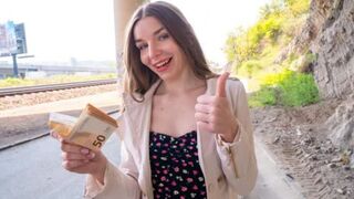 I picked up a naive girl and fucked her in the ass outdoors