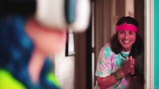 The best roleplay sex on the bed with toys