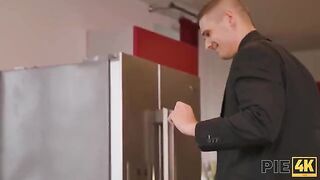 The guy saved a milkshot and then received a cumshake