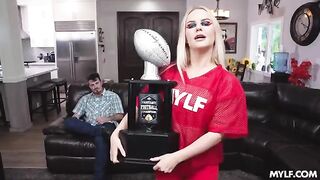 She's too fat and juicy to quit - a man is lucky to fuck her
