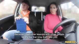 He gave me the license, and then we got down to business