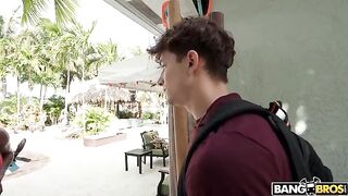 The stepdaughter took measures to ensure she would be fucked hard